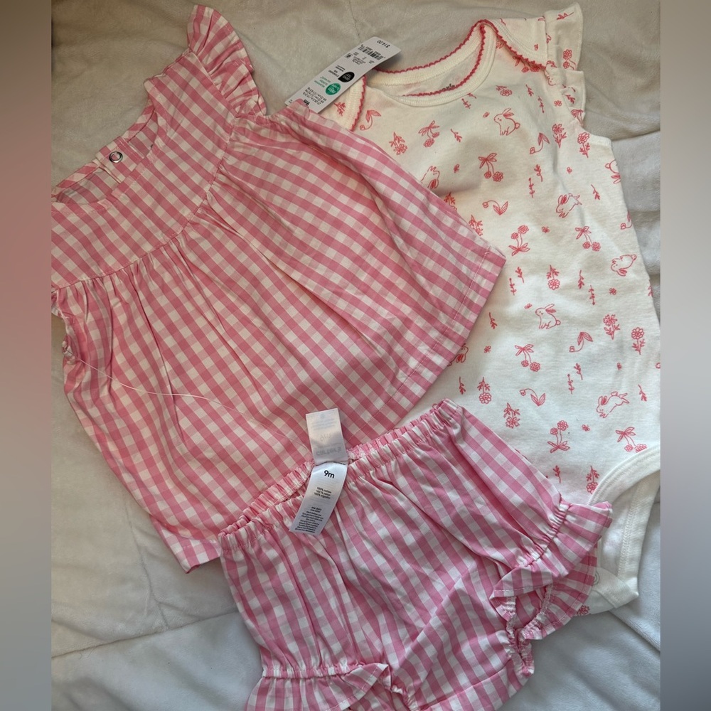 9 month baby girl outfit.